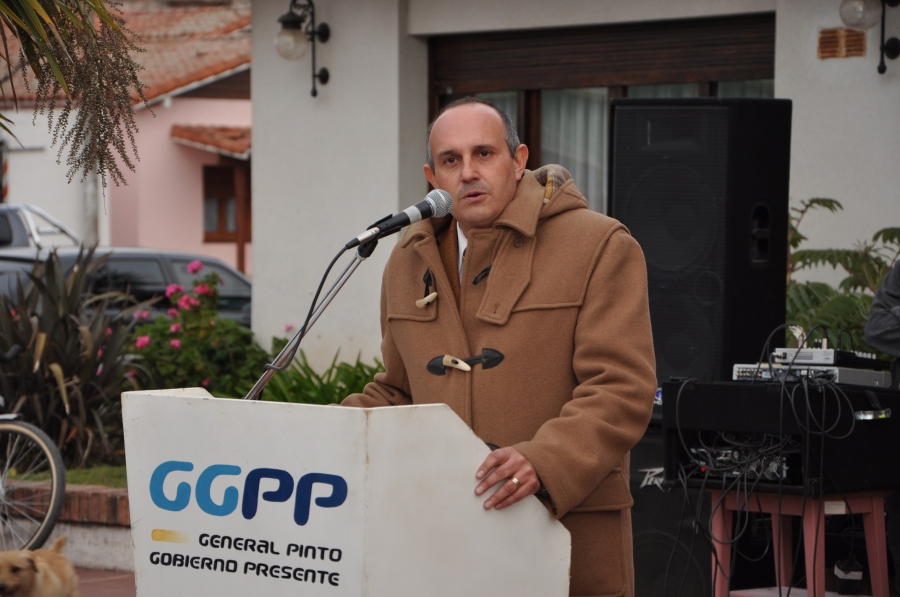 Intendente Municipal del Partido de General Pinto, Profesor Alexis Raúl Guerrera.